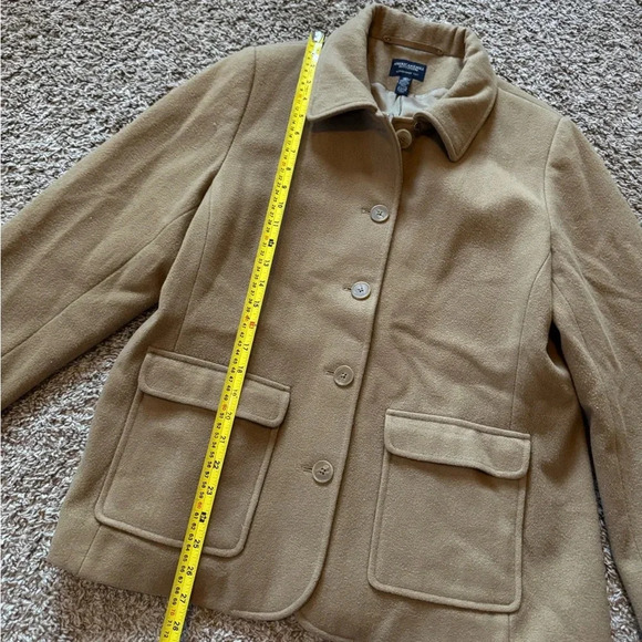 American Eagle Outfitters Brown Wool pea coat Women Size XL - Picture 2 of 4